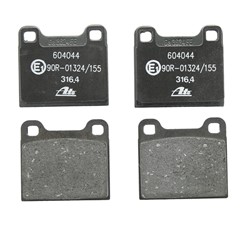 Brake Pad Set, disc brake 13.0460-4044.2