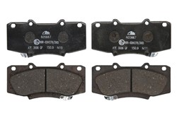 Brake Pad Set, disc brake 13.0460-5667.2