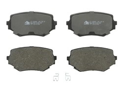Brake Pad Set, disc brake 13.0460-5857.2