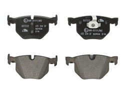Brake Pad Set, disc brake 13.0460-7232.2