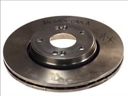 Brake disc 24.0124-0169.1