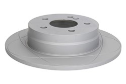 Brake disc ATE PowerDisc (1 pcs) rear L/R fits MERCEDES C (C204), C T-MODEL (S204), C (W204)