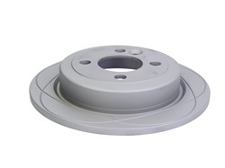 Brake disc ATE PowerDisc (1 pcs) rear L/R fits MINI (R50, R53), (R52), (R58), (R59), CLUBMAN (R55)