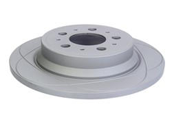 Brake disc ATE PowerDisc (1 pcs) rear L/R fits VOLVO S60 I, S70, S80 I, S80 II, V70 I, V70 II, XC70 I
