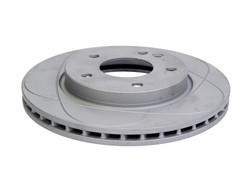 Brake disc ATE PowerDisc (1 pcs) front L/R fits MERCEDES A (W168)