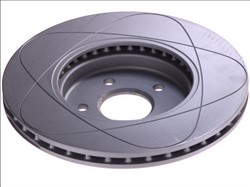 Brake disc ATE PowerDisc (1 pcs) front L/R fits FORD MONDEO III; JAGUAR X-TYPE I_1