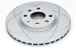 Brake disc ATE PowerDisc (1 pcs) front L/R fits OPEL COMBO TOUR, COMBO/MINIVAN, CORSA C, CORSA C/HATCHBACK, MERIVA A, TIGRA, VECTRA B_0