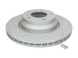 Brake disc ATE PowerDisc (1 pcs) front L/R fits BMW 1 (E81), 1 (E82), 1 (E87), 1 (E88), 3 (E90), 3 (E91), 3 (E92), 3 (E93), X1 (E84)