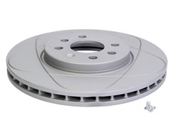 Brake disc ATE PowerDisc (1 pcs) front L/R fits OPEL ASTRA H, COMBO TOUR, COMBO/MINIVAN, MERIVA A_0