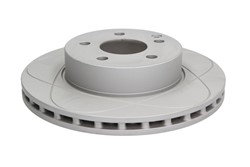 Brake disc ATE PowerDisc (1 pcs) front L/R fits MERCEDES C (C204), C T-MODEL (S204), C (W204)