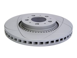 Brake disc ATE PowerDisc (1 pcs) front L/R fits VOLVO S60 I, S80 I, V70 I, V70 II, XC70 I