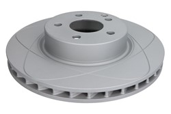 Brake disc ATE PowerDisc (1 pcs) front L/R fits MERCEDES CLS (C219), E T-MODEL (S211), E (W211)