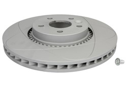 Brake disc ATE PowerDisc (1 pcs) front L/R fits VOLVO S60 II, S80 II, V60 I, V70 III, V70 III/KOMBI, XC70 II; FORD GALAXY II, GALAXY MK II, S-MAX; LAND ROVER FREELANDER 2