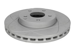 Brake disc ATE PowerDisc (1 pcs) front L/R fits MERCEDES E T-MODEL (S211), E (VF211), E (W211)
