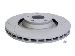 Brake disc ATE PowerDisc (1 pcs) front L/R fits AUDI A6 ALLROAD C6, A6 C6_0