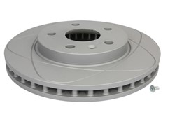 Brake disc ATE PowerDisc (1 pcs) front L/R fits BUICK LA CROSSE; CHEVROLET MALIBU; OPEL INSIGNIA A, INSIGNIA A COUNTRY; SAAB 9-5
