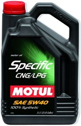 Motoreļļa MOTUL SPECIFIC CNG/LPG 5W-40 5L_0