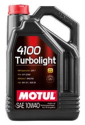 MOTUL Engine Oil 4100 TURBOLIGHT 10W40 4L_0