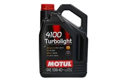 Моторное масло MOTUL 4100 TURBOLIGHT 10W40 5L