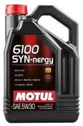 Моторне масло MOTUL 6100 SYN-NERGY 5W30 4L