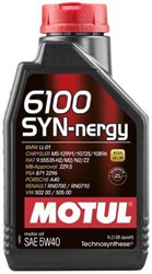Моторное масло MOTUL 6100 SYN-NERGY 5W40 1L