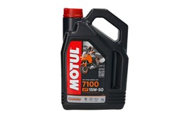 Olej pro čtyřtaktní motory MOTUL 7100 15W50 4L 104299