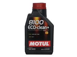 Motoreļļa MOTUL 8100 ECO-CLEAN+ 5W-30 1L_0