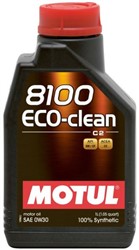 Motoreļļa MOTUL 8100 ECO-CLEAN 0W-30 1L