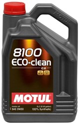 Motoreļļa MOTUL 8100 ECO-CLEAN 0W-30 5L_0