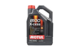 Engine oils MOTUL 8100 X-CESS 5W40 4L