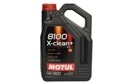 Motoreļļa MOTUL 8100 X-CLEAN+ 5W-30 5L_1