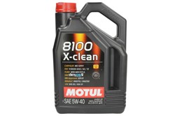 Dzinēja eļļa MOTUL 8100 X-CLEAN 5W40 C3 4L