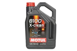 Engine oils MOTUL 8100 X-CLEAN 5W40 C3 5L