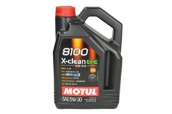 Моторна олива MOTUL 8100 X-CLEAN EFE 5W30 4L