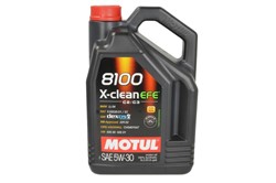 Моторна олива MOTUL 8100 X-CLEAN EFE 5W30 5L
