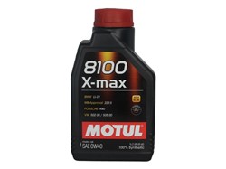 Mootoriõli MOTUL 8100 X-MAX 0W40 1L