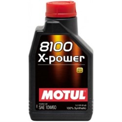 Моторна олива MOTUL 8100 X-POWER 10W60 1L
