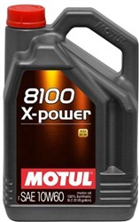 Engine oils MOTUL 8100 X-POWER 10W60 5L