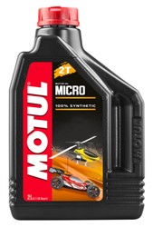 Olej silnikowy 2T MOTUL Micro 2l 2T do silinków modelowych; estrowy Syntetyczny_0