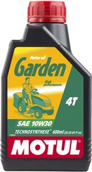 4T mootoriõli 10W30 MOTUL Garden 0,6I 4T muruniidukite ja muude aiaseadmete jaoks, API CF; SH; SJ poolsünteetiline