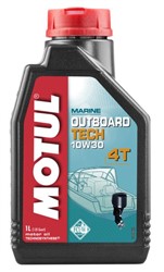 Alyva keturtakčiams varikliams MOTUL Outboard Tech (1L) SAE 10W30 (EN) Semi-synthetic OUTBOARD TECH 4T 10W301L