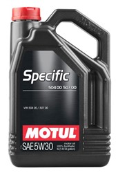 Моторное масло MOTUL SPECIFIC 504/507 5W30 5L_0