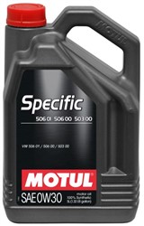 Motoreļļa MOTUL SPECIFIC 506.01 506.00 5L_0