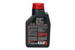Transmission oil 10W40 MOTUL TRANSOIL EXPERT 1l enriched with esters, API GL-4 synthetic_1