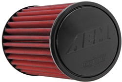 Universal filter (cone, airbox) AEM-21-2109DK flange diameter 83mm