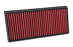 Sports air filter (panel) AEM-28-20857 386/186/41mm fits AUDI; LAND ROVER; PORSCHE; VW