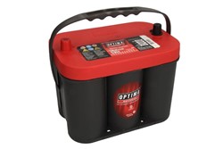 Barošanas akumulatoru baterija OPTIMA RED O801287000 12V 50Ah 815A (254x175x200)_1