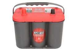 Barošanas akumulatoru baterija OPTIMA RED O802250000 12V 50Ah 815A (254x175x200)_2