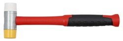 Hammer soft face double-ended / plastic / soft-hard - 275g_0