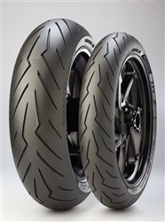 Motorcycle road tyre 180/55ZR17 TL 73 W DIABLO ROSSO III Rear